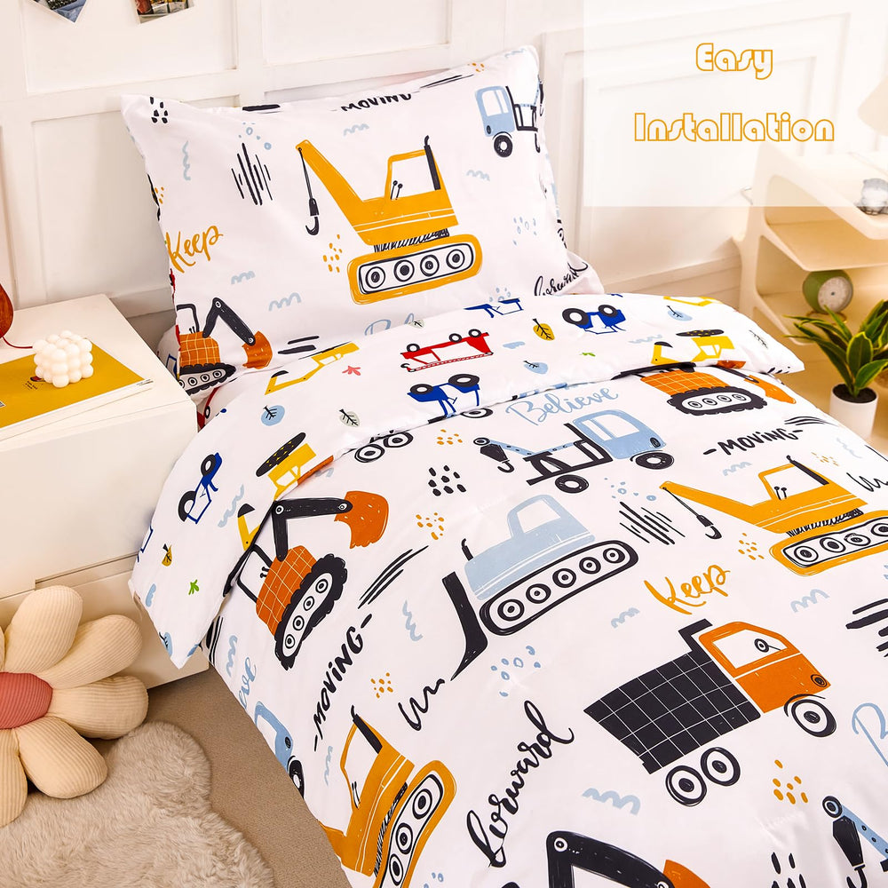 PERFEMET car motif pillowcase simplifies mornings with easy washing