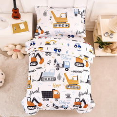 PERFEMET car-pattern top sheet adds playful style to bedtime