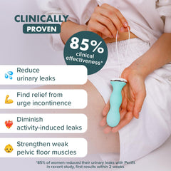 Perifit app screen showing game-based Kegel sessions to motivate training.