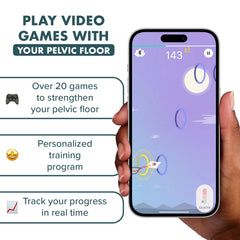 Perifit gamified Kegels in action with engaging sessions.