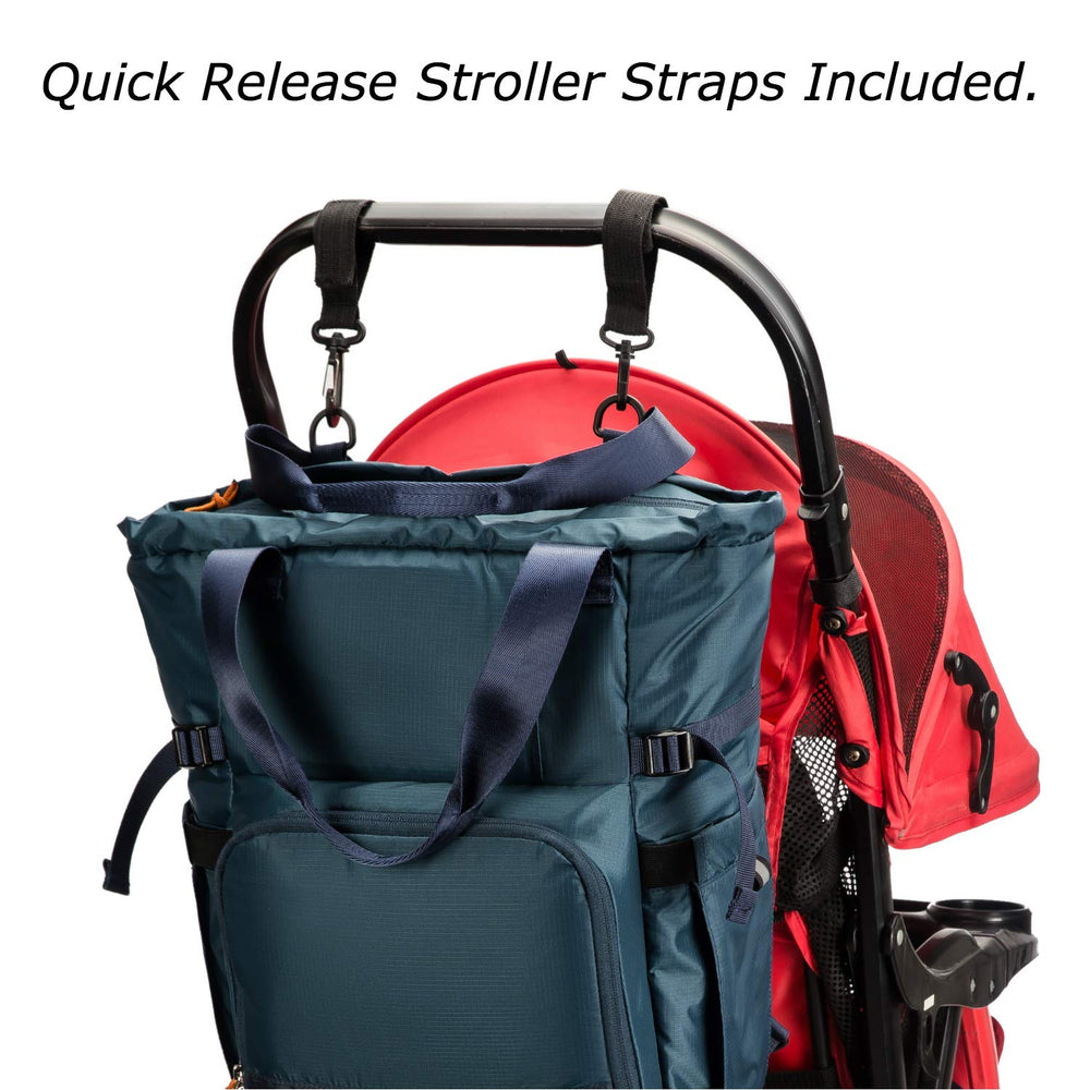 Perilogics hidden zip pockets securely hold phones and documents.