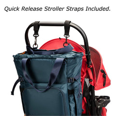 Perilogics hidden zip pockets securely hold phones and documents.