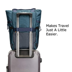 Perilogics insulated bottle pockets keep drinks at the right temperature.