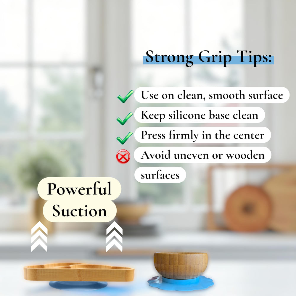 Perlyna Variety bamboo and silicone spoon gentle on gums for self-feeding
