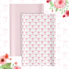 Peryiter changing pad cover with four-sided elastic edging for secure fit