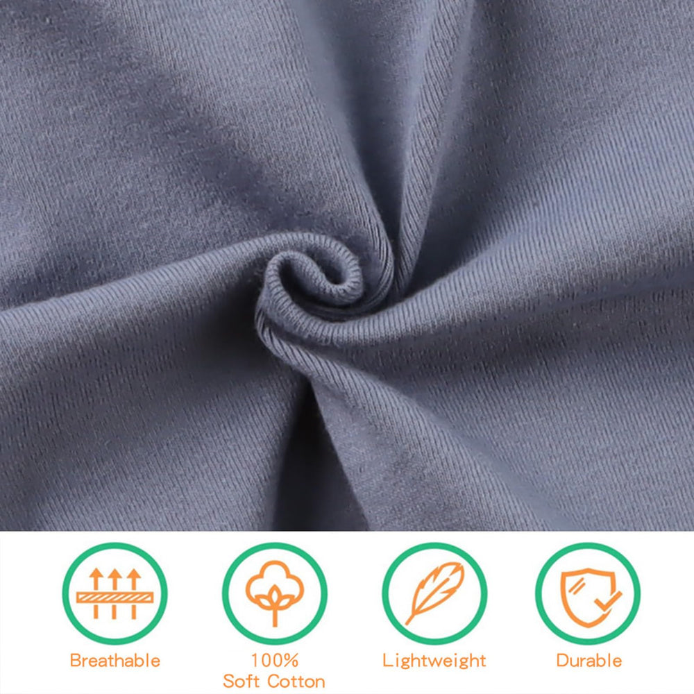 PESAAT newborn swaddle blanket in breathable cotton for snuggling.