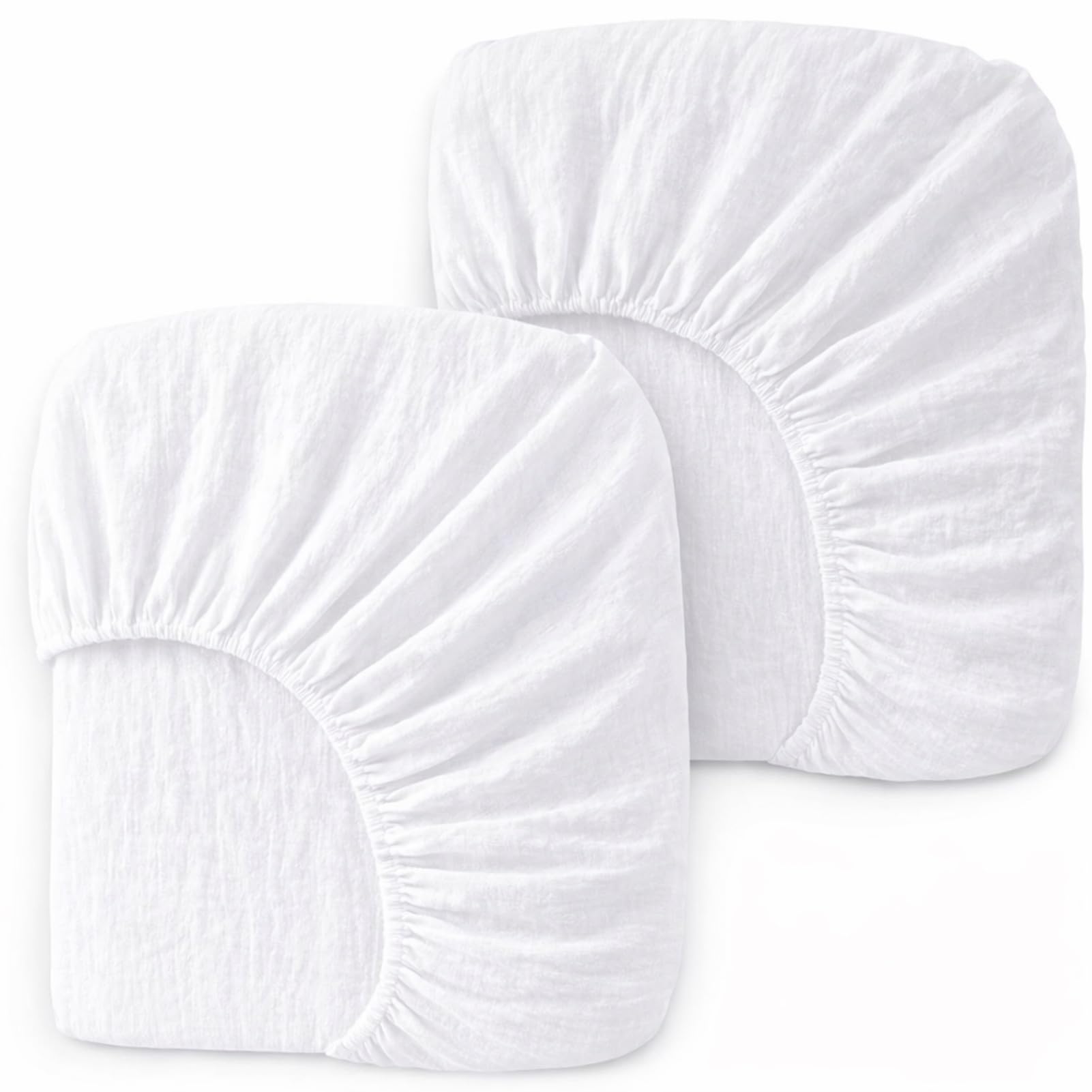 Pet Rejoir neutral boho nursery crib sheets suit modern decor.