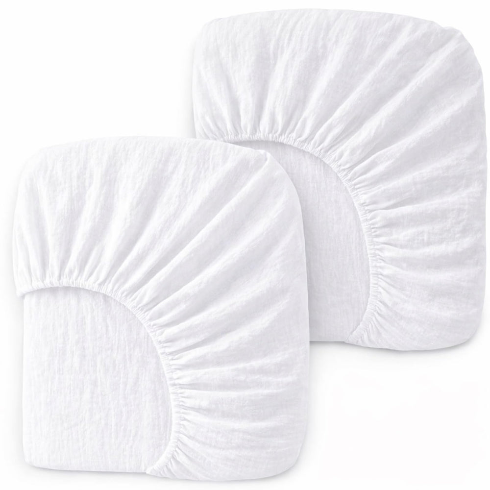 Pet Rejoir neutral boho nursery crib sheets suit modern decor.