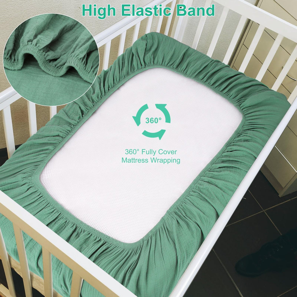 Pet Rejoir deep-pocket 9-inch fitted sheet keeps the mattress snug