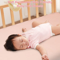 Pet Rejoir deep-pocket 9-inch crib sheet ensures secure fit