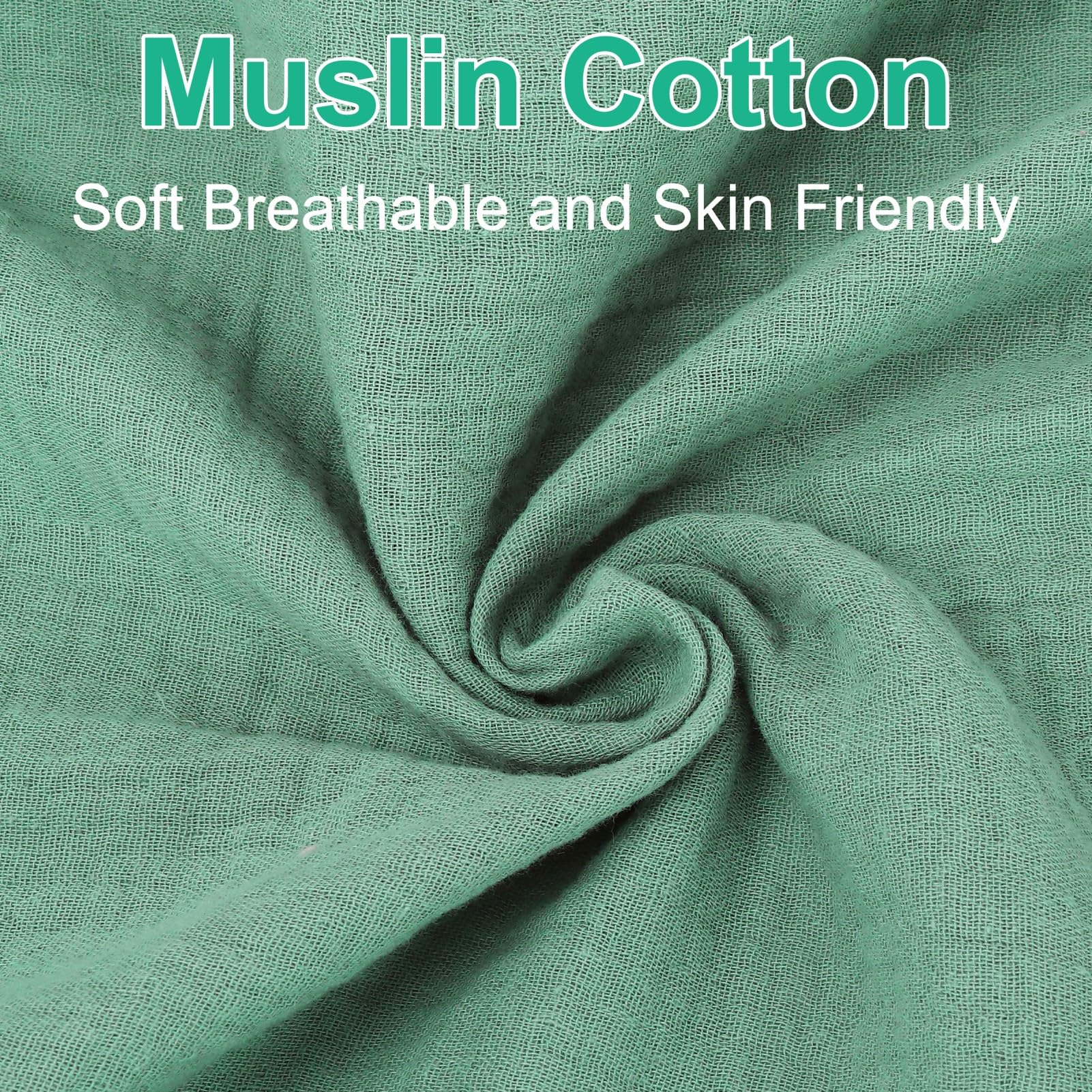 Pet Rejoir soft muslin texture close-up highlighting gentle weave