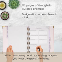 Petal & Pearl PP tabs organize milestones and notes for easy reference.