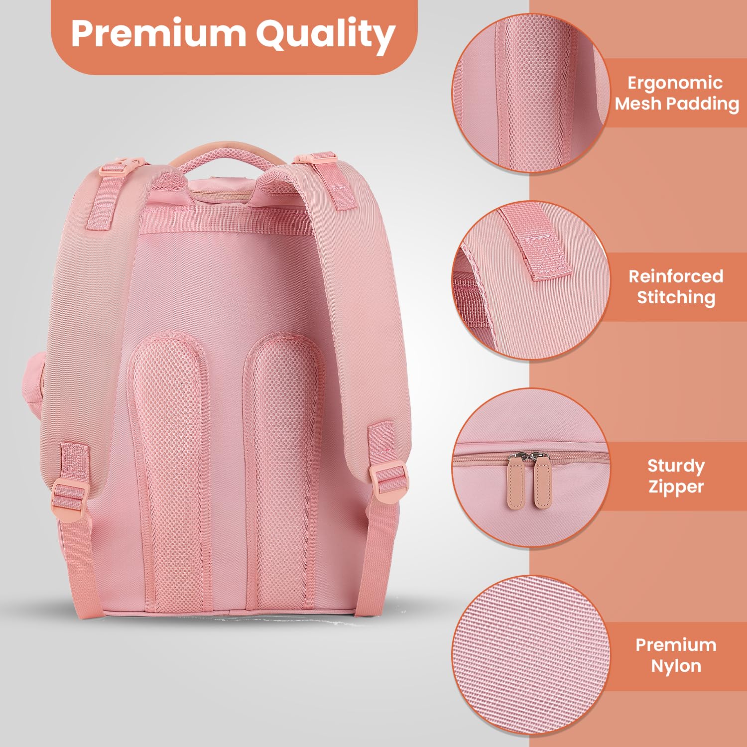 Petino Pura bag with multiple compartments keeping wipes, creams, and clothes organized.