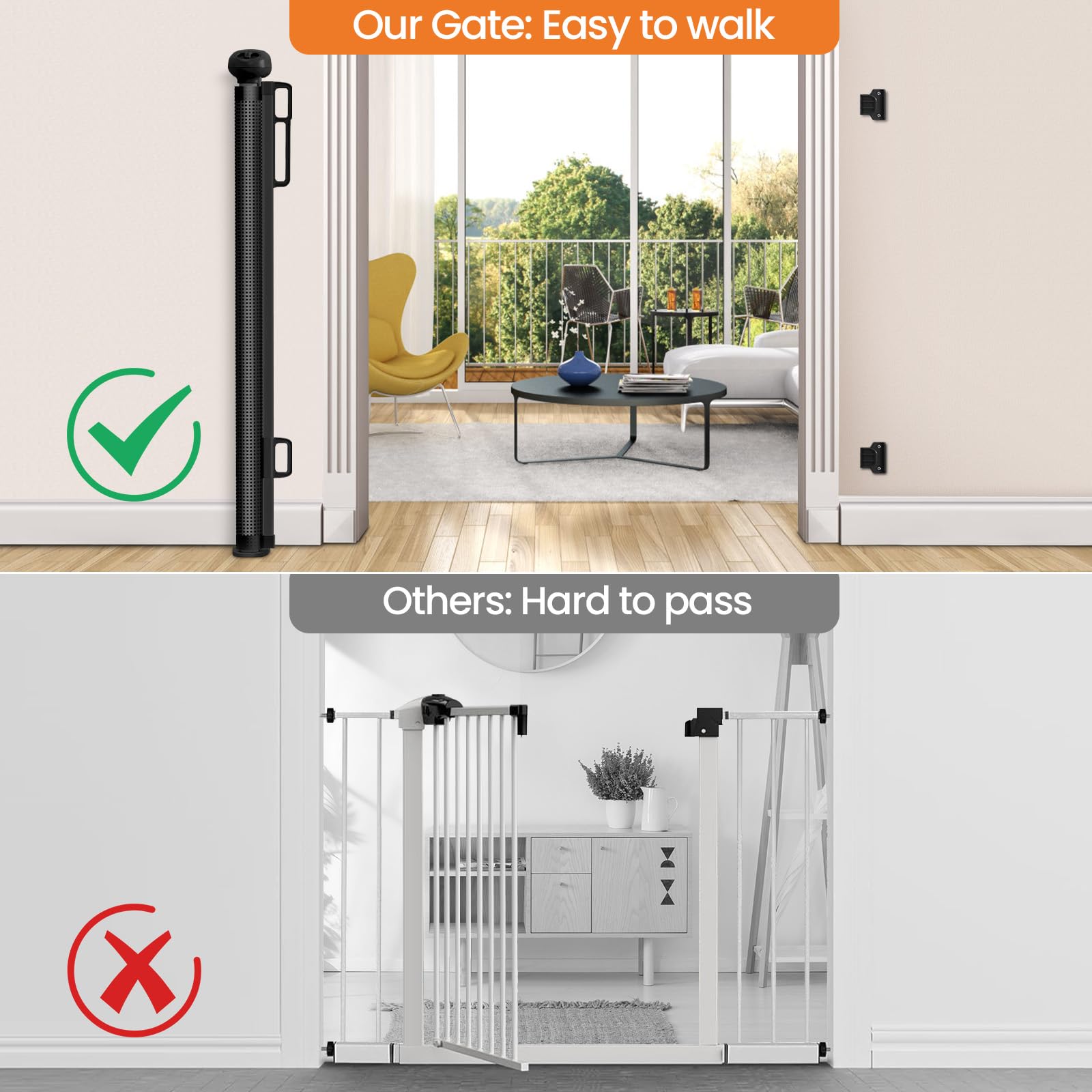 Petstars gate suitable for indoor and outdoor use