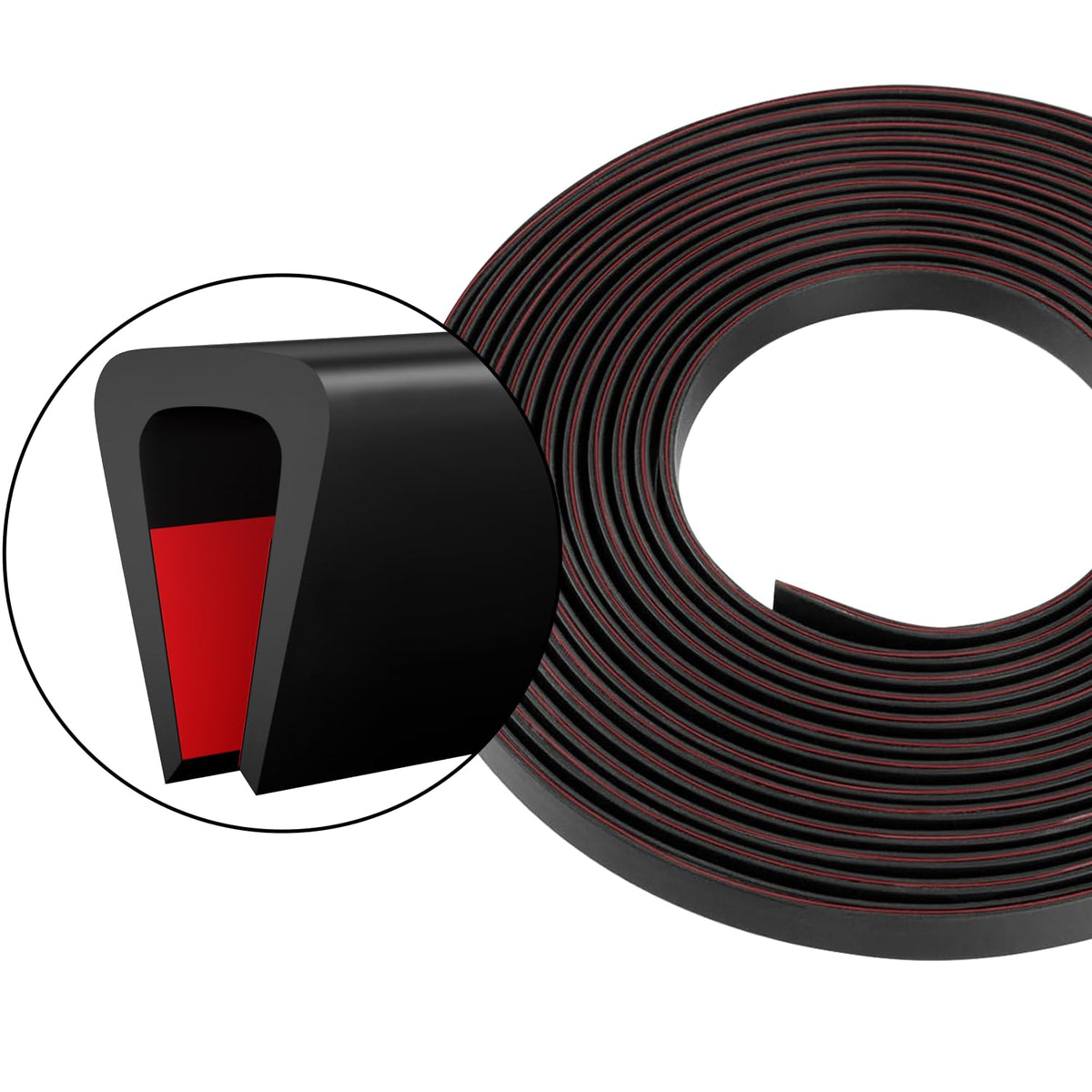 Pettyelf silicone edge trim demonstrating durability and heat resistance for metal edges.