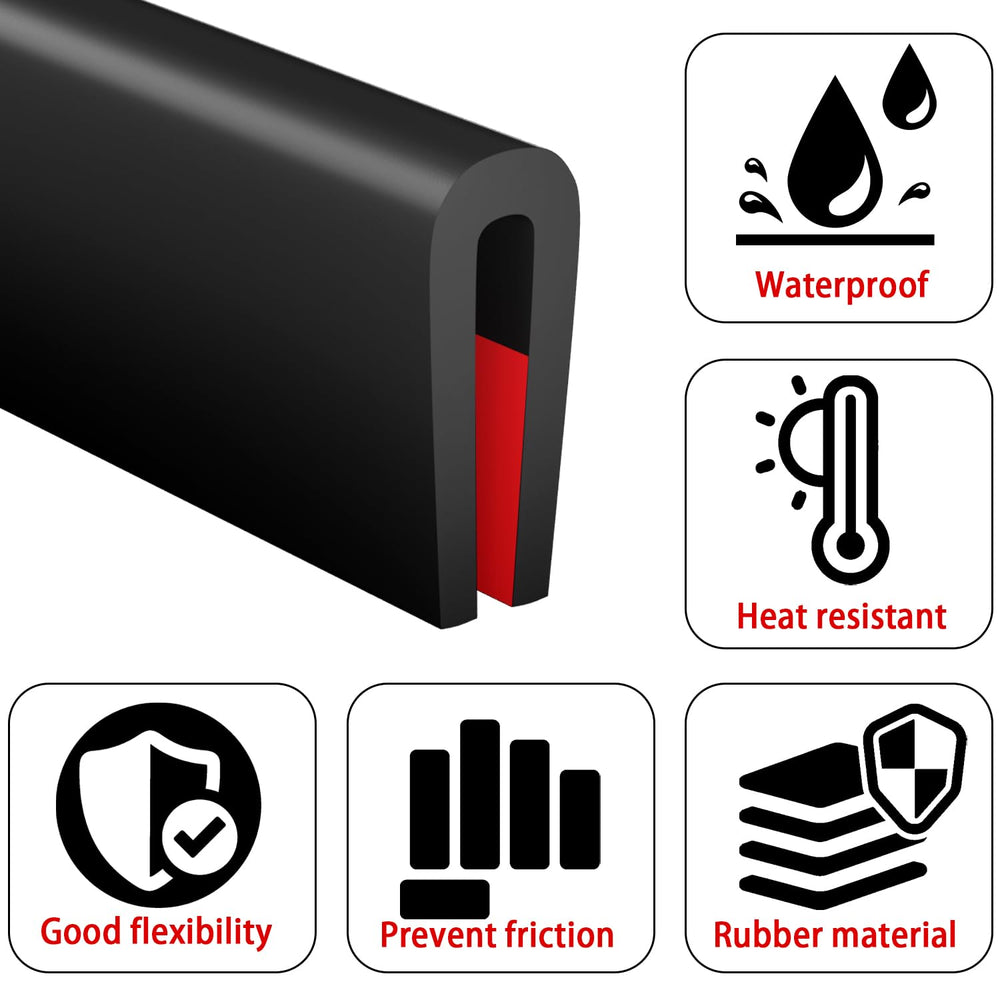 Pettyelf edge trim applied to sheet metal edge providing safe, protective coverage.