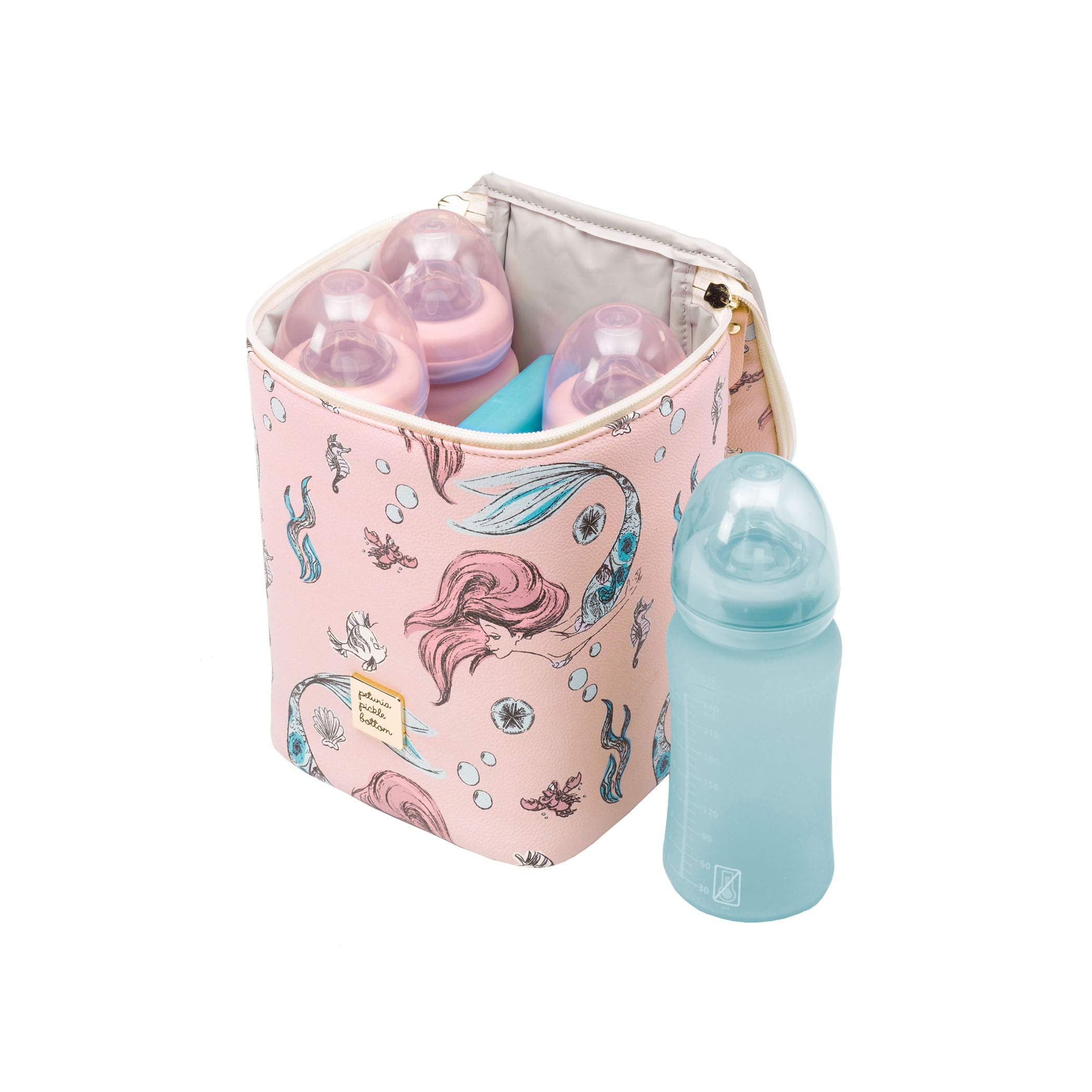 Petunia Pickle Bottom Cool Pixel Plus insulated interior keeps bottles cool during day trips