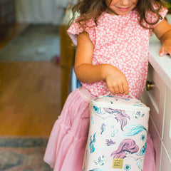 Petunia Pickle Bottom Cool Pixel Plus wipe-clean exterior for mess-free outings