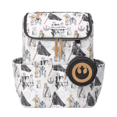 Petunia Pickle Bottom Method Backpack front view for stylish, practical design for parents.