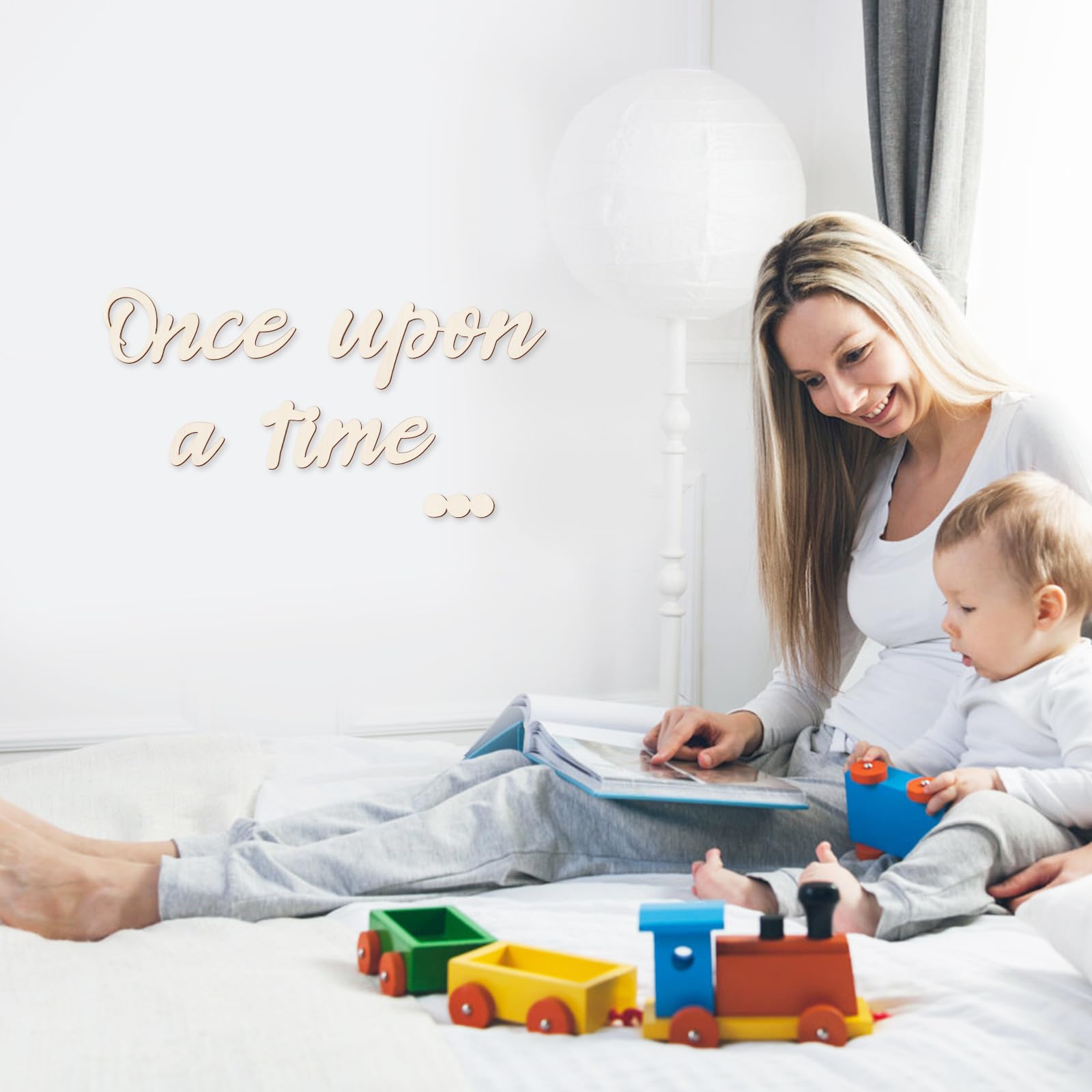 DIY-friendly PEUTIER nursery sign, paintable wood decoration