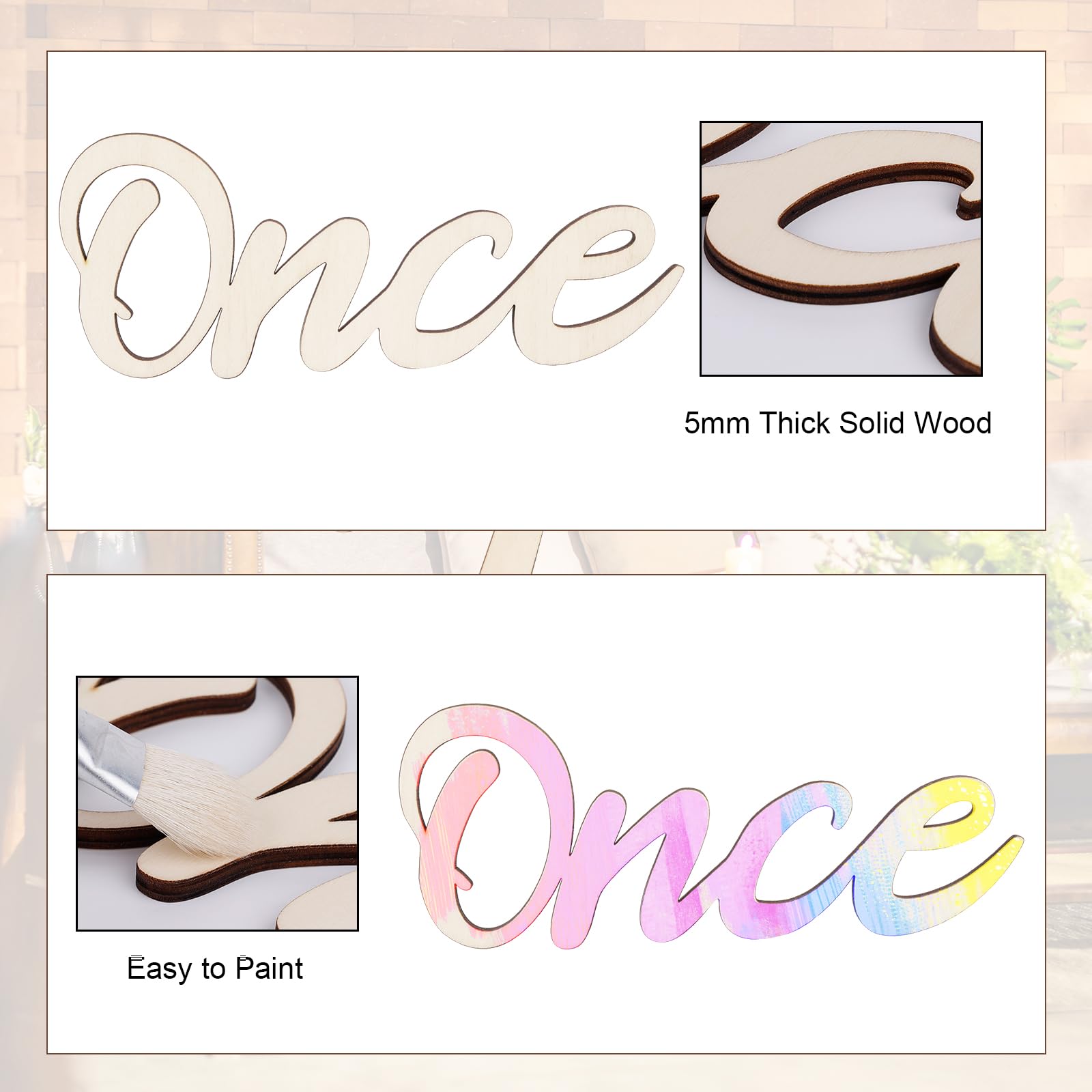 PEUTIER nursery wall sign in wood for kids' room decoration