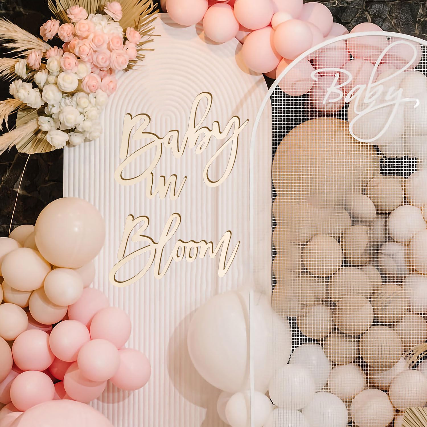 PEUTIER pregnancy-announcement wood sign creates stylish wall decor for announcements.