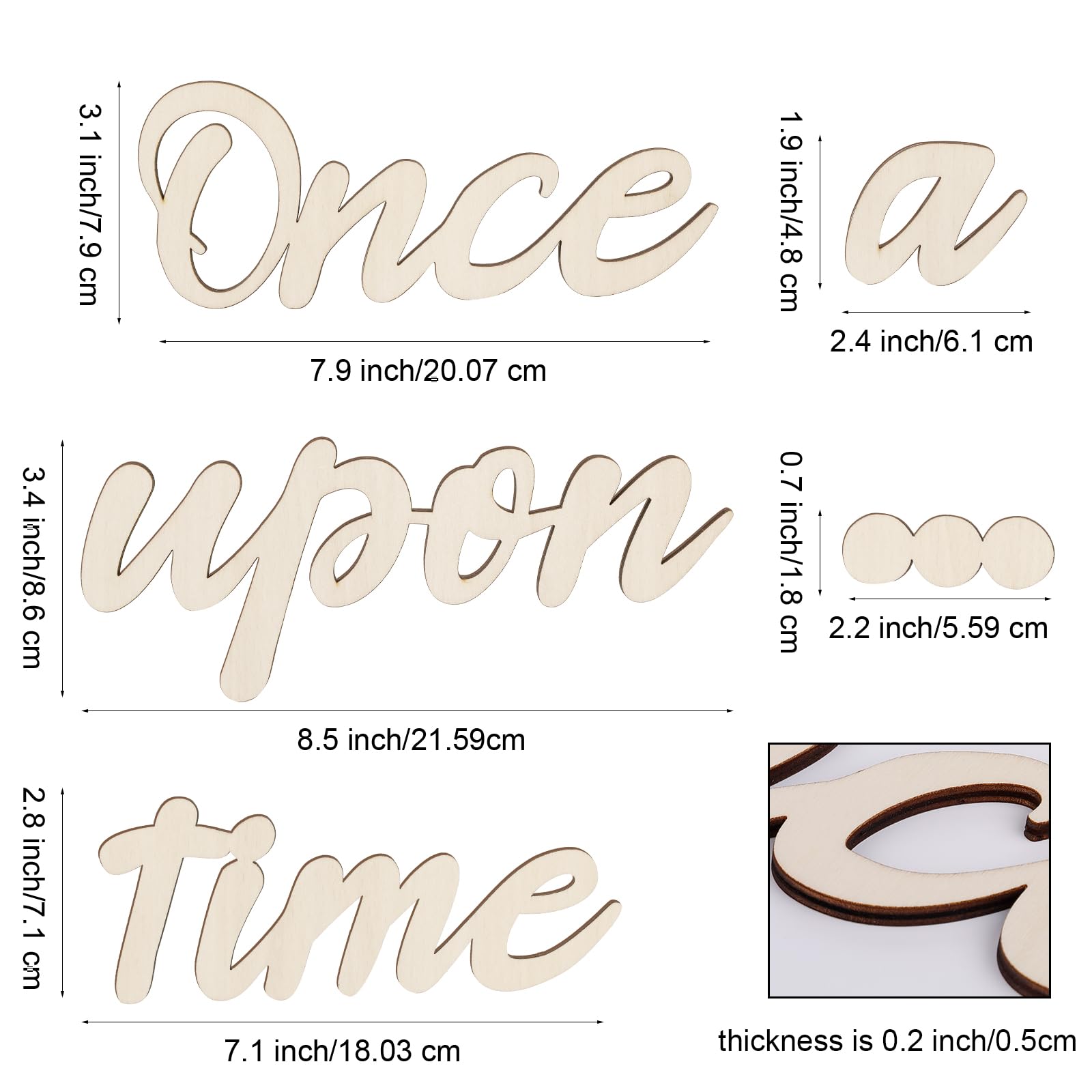 Wooden reading corner decal by PEUTIER, ideal nursery wall art