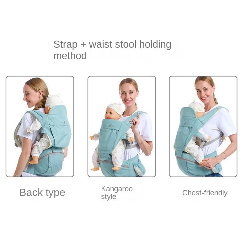 PEYWKANZT hipseat option delivers ergonomic support for newborn and growing babies