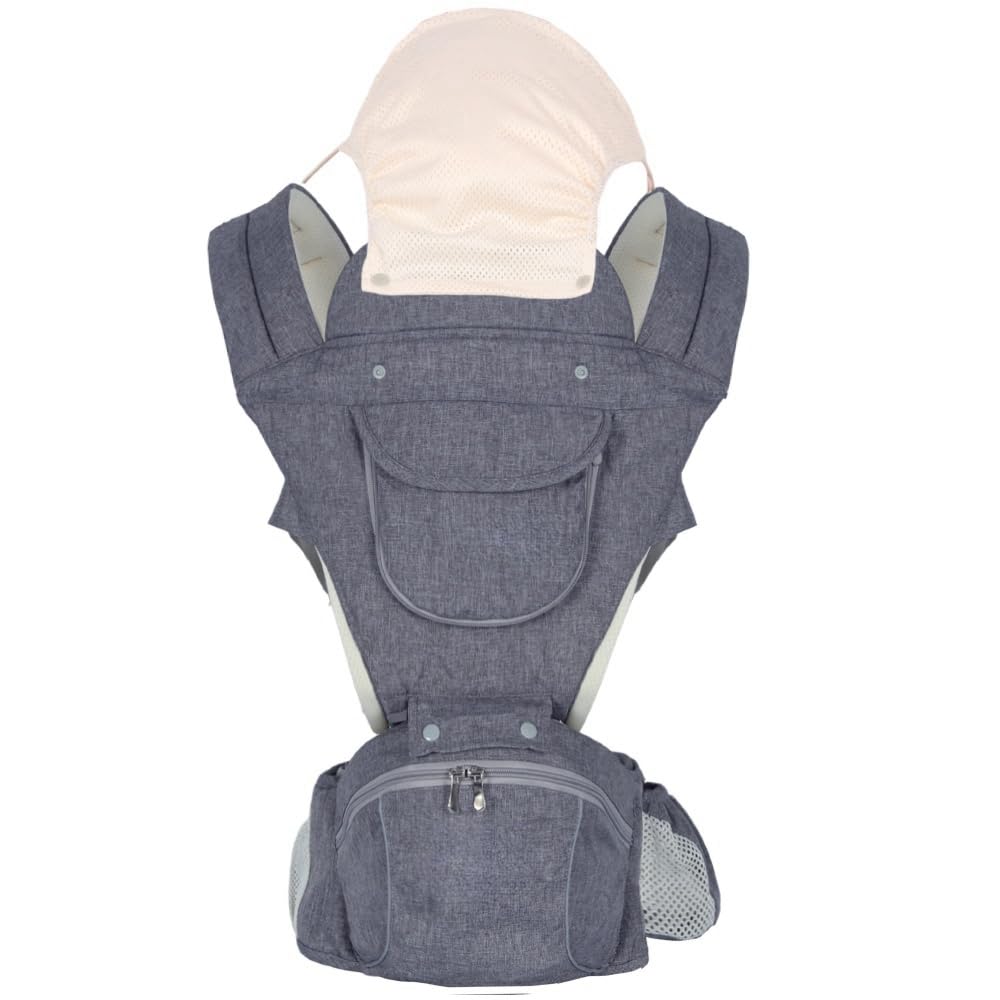 PEYWKANZT baby carrier hood provides shelter for baby during outdoor use