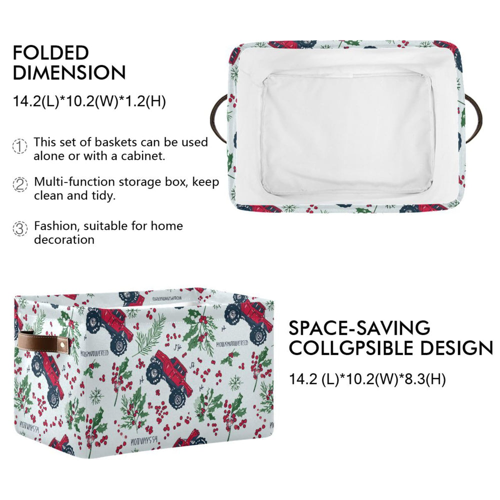 Pfrewn collapsible bin folded flat for space saving.