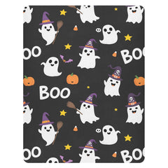 Pfrewn ghost pattern crib sheet for standard crib, soft and cozy for naps.