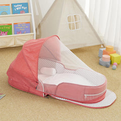 PGONEEE baby travel bassinet weighs 2.2 lb for simple carry