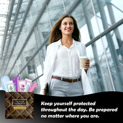 pH Advantage Brown Style Kit disposal bag for discreet waste care.