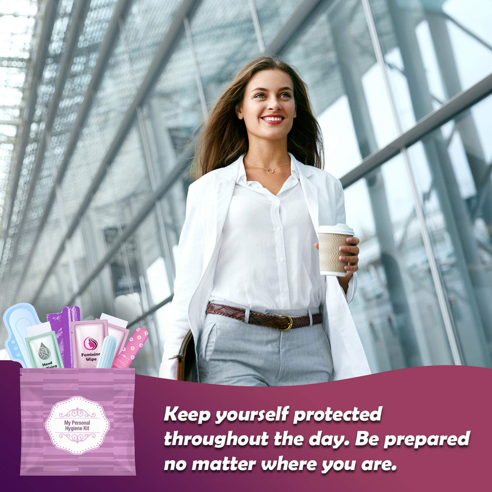 pH Advantage compact resealable bag keeps products organized in a purse or car