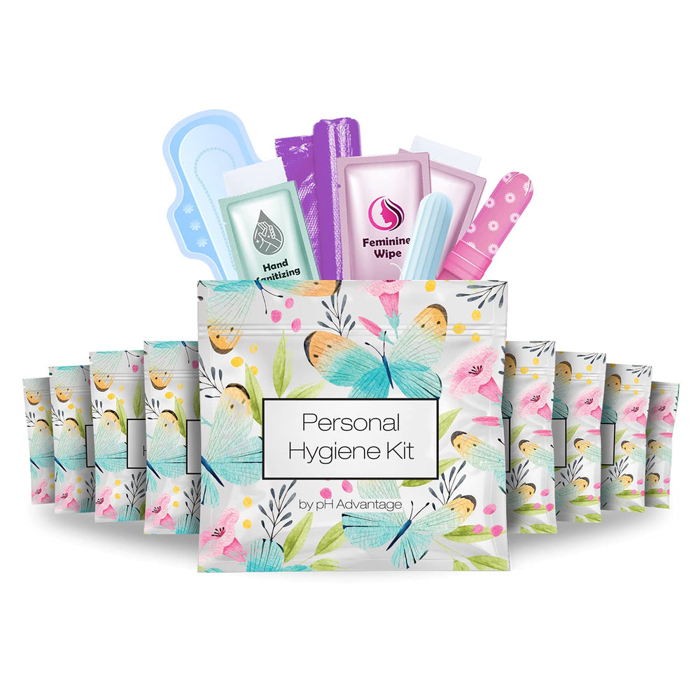 pH Advantage Butterfly Style kit pouch shown for travel-ready convenience.