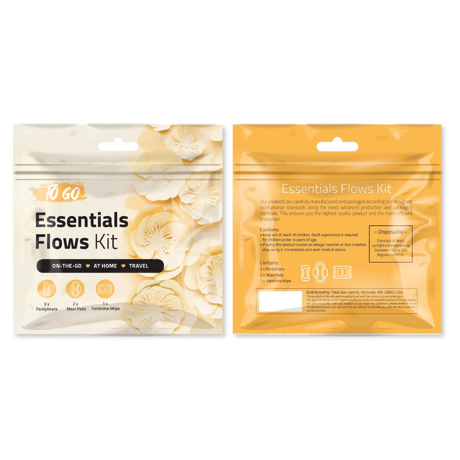 pH Advantage travel-ready kit fits in purse or backpack.