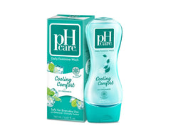 pH Care Intimate Wash Cold Wind usage foam scene for gentle cleansing