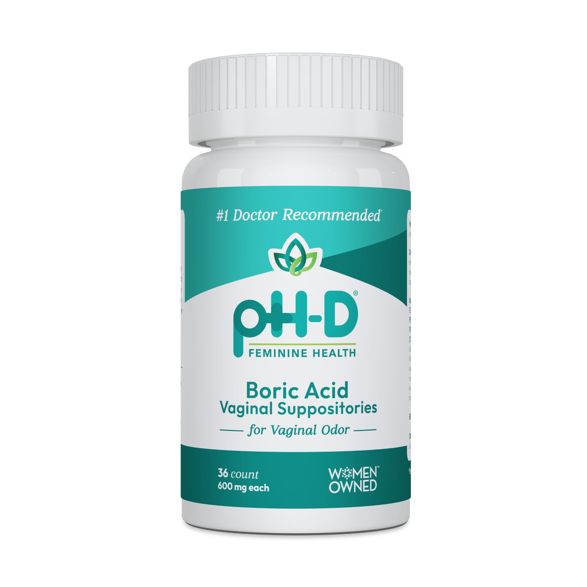 ph-d Feminine Health Support box showing branding and packaging for easy first use