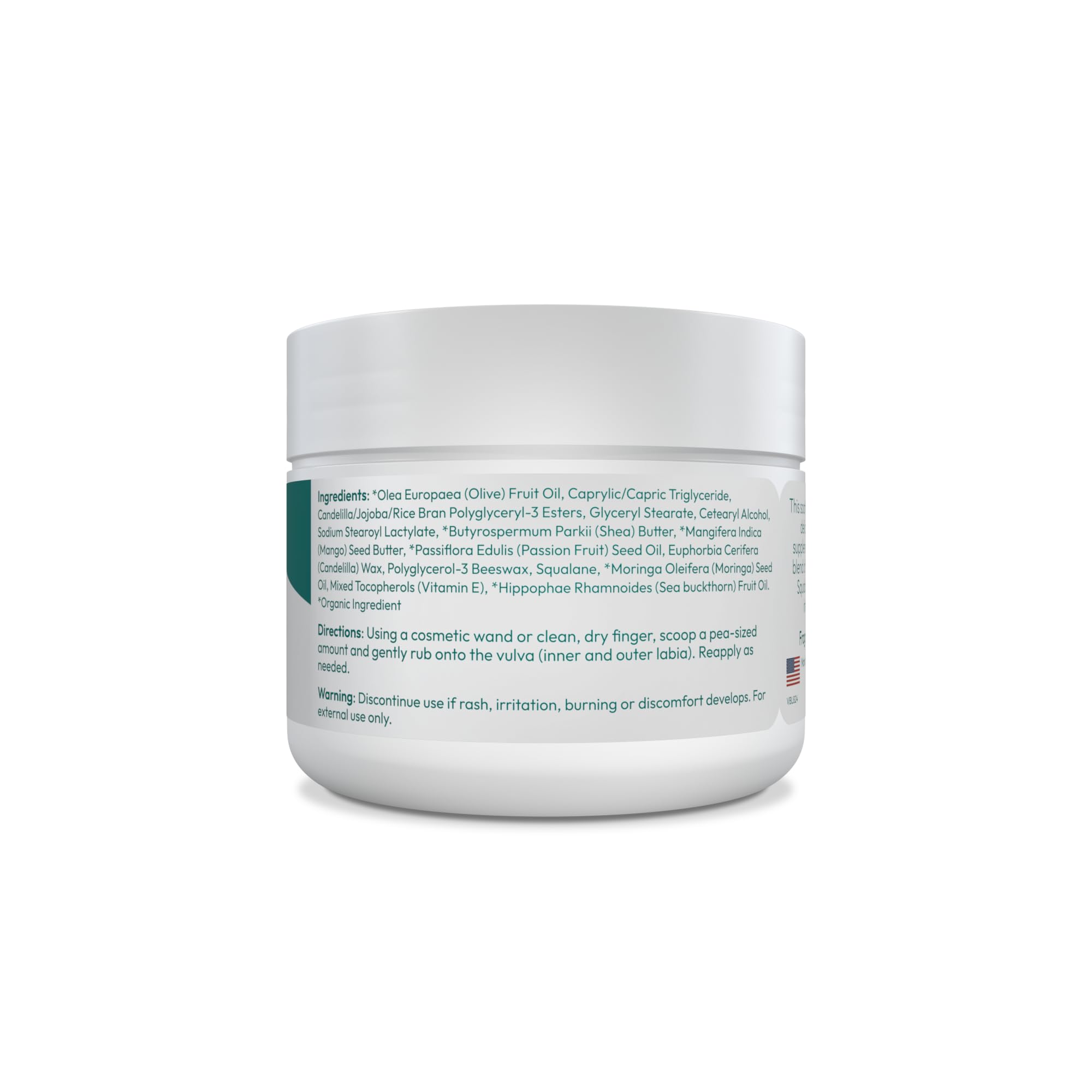 Daily-use scene with pH-D balm for comfortable, unscented vulvar care.