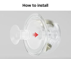 Phanpy E-Joy S2 compatible flange insert for easy maintenance.