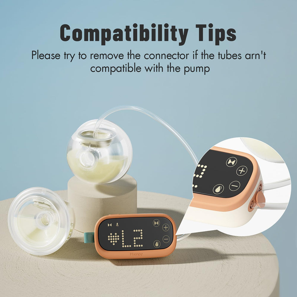 Phanpy ergonomic two-piece design helps moms manage milk collection.