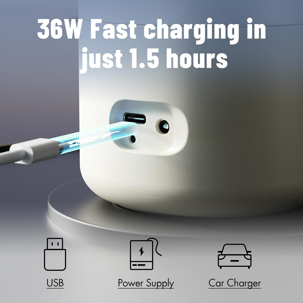 Phanpy fast-charge demonstrates quick recharge to stay ready for emergencies.