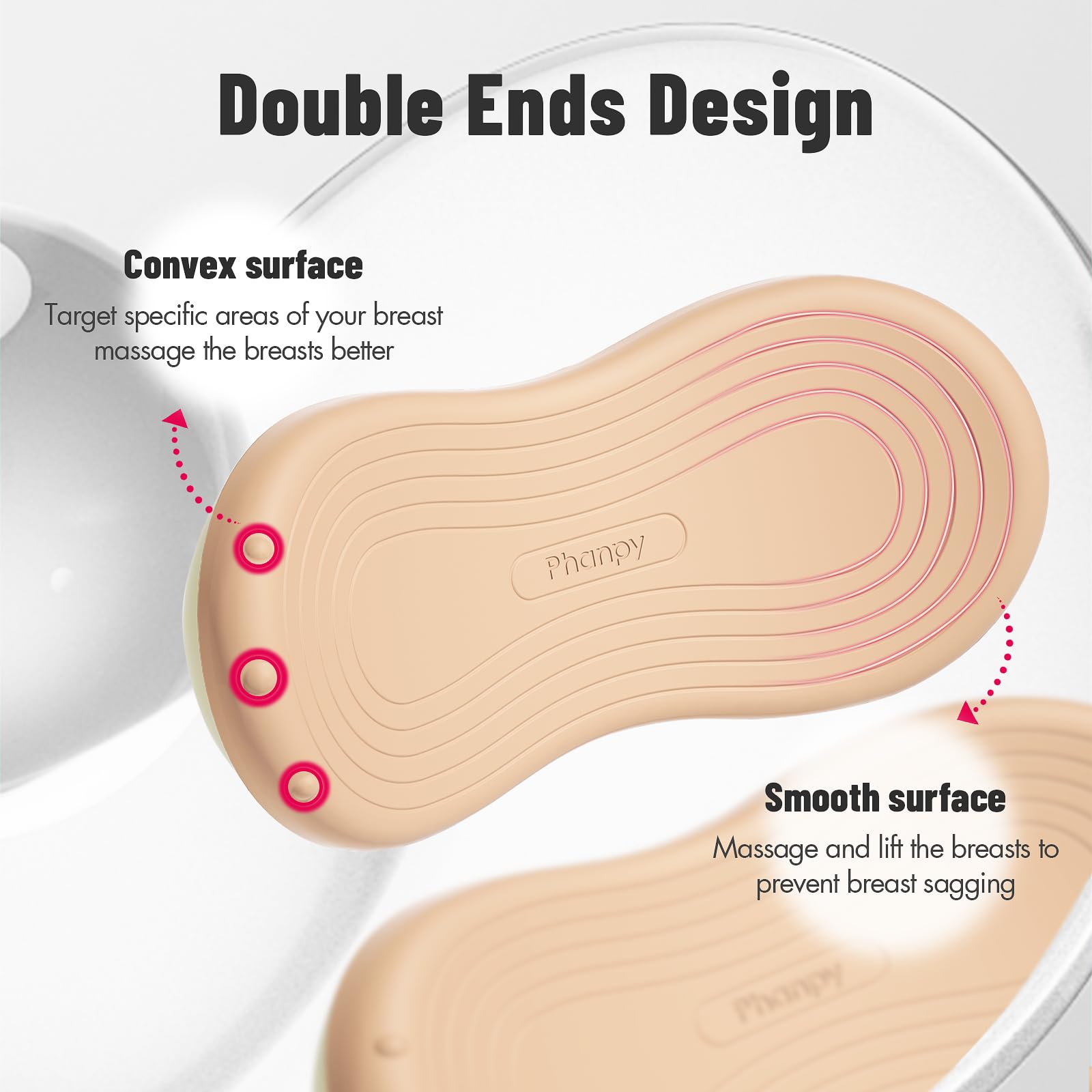 Phanpy Lactation Massager smooth end supports lifting and comfortable massage