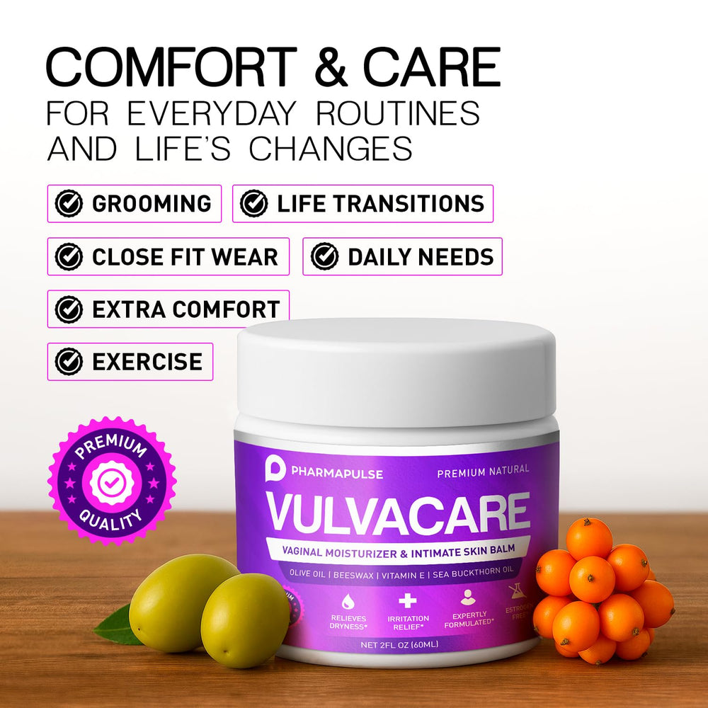 Pharmapulse Vaginal Moisturizer in bathroom setting for intimate self-care.