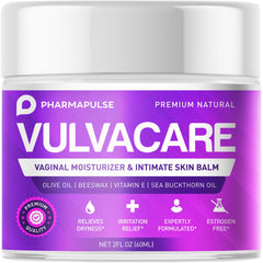 Pharmapulse Vaginal Moisturizer bottle front for discreet intimate hydration.