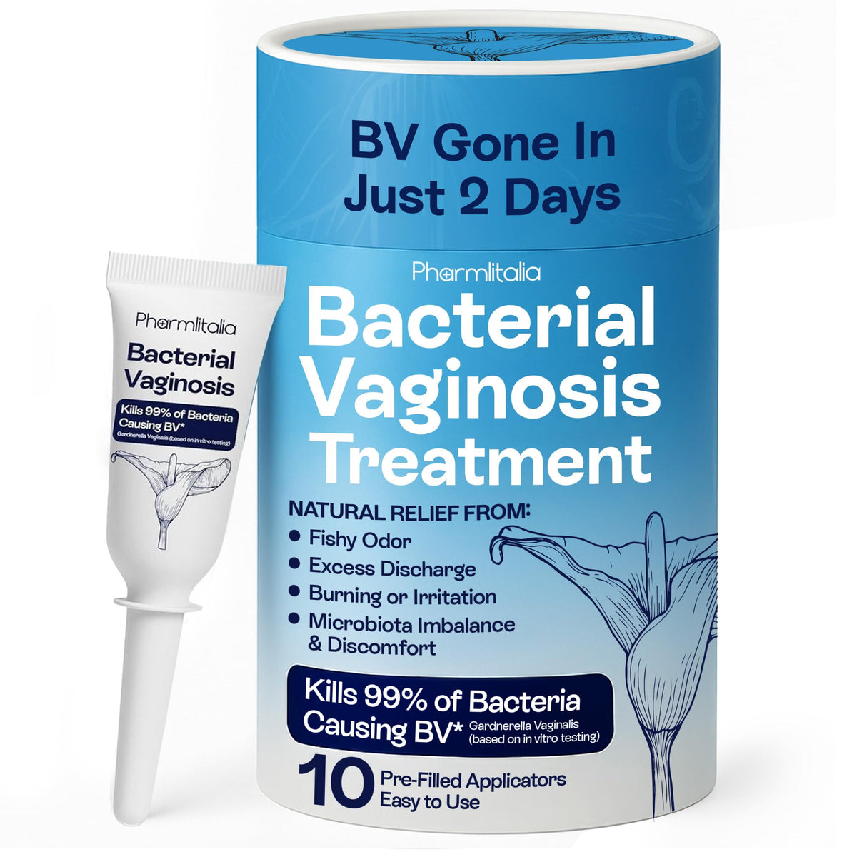 Pharmlitalia bv-treatment-women package promotes vaginal balance and comfort.