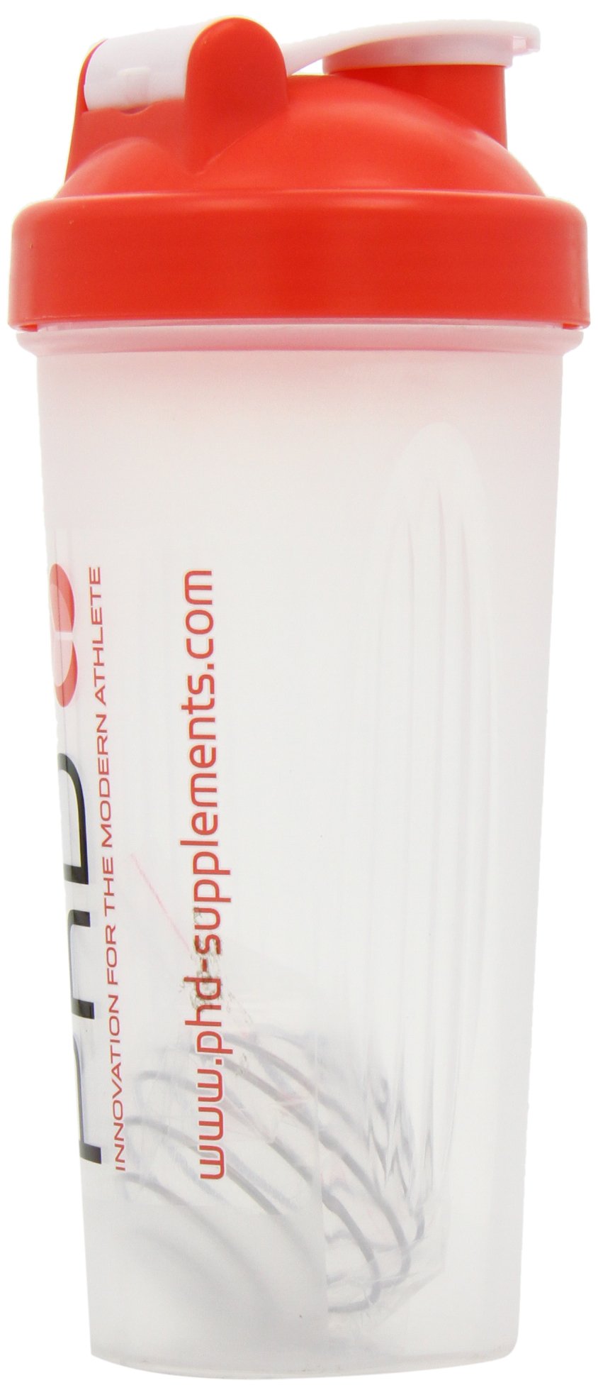 PhD Mixball Shaker 500ml mix ball included for smooth shakes.