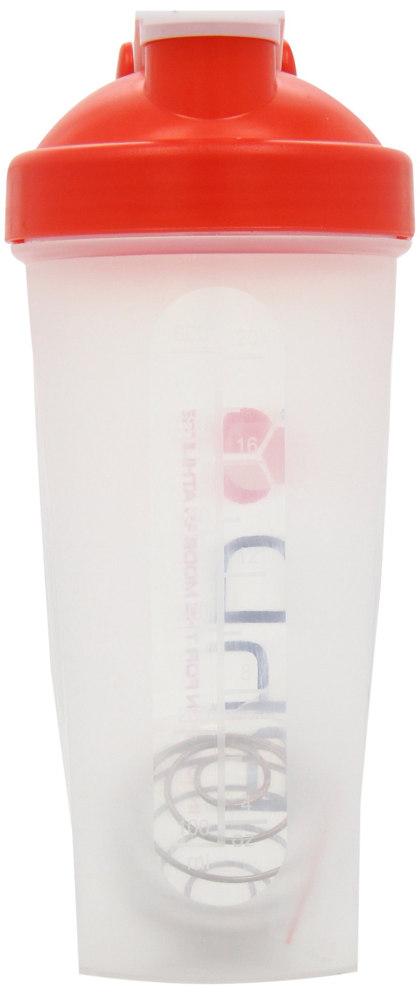 PhD Mixball Shaker 500ml side profile highlights slim, portable design.