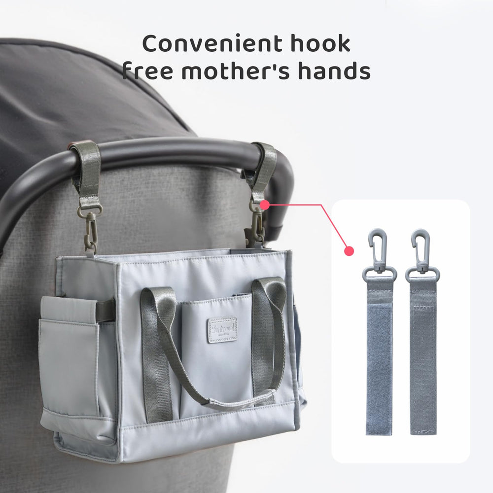 PHEBEN diaper tote hospital-ready with easy-access compartments
