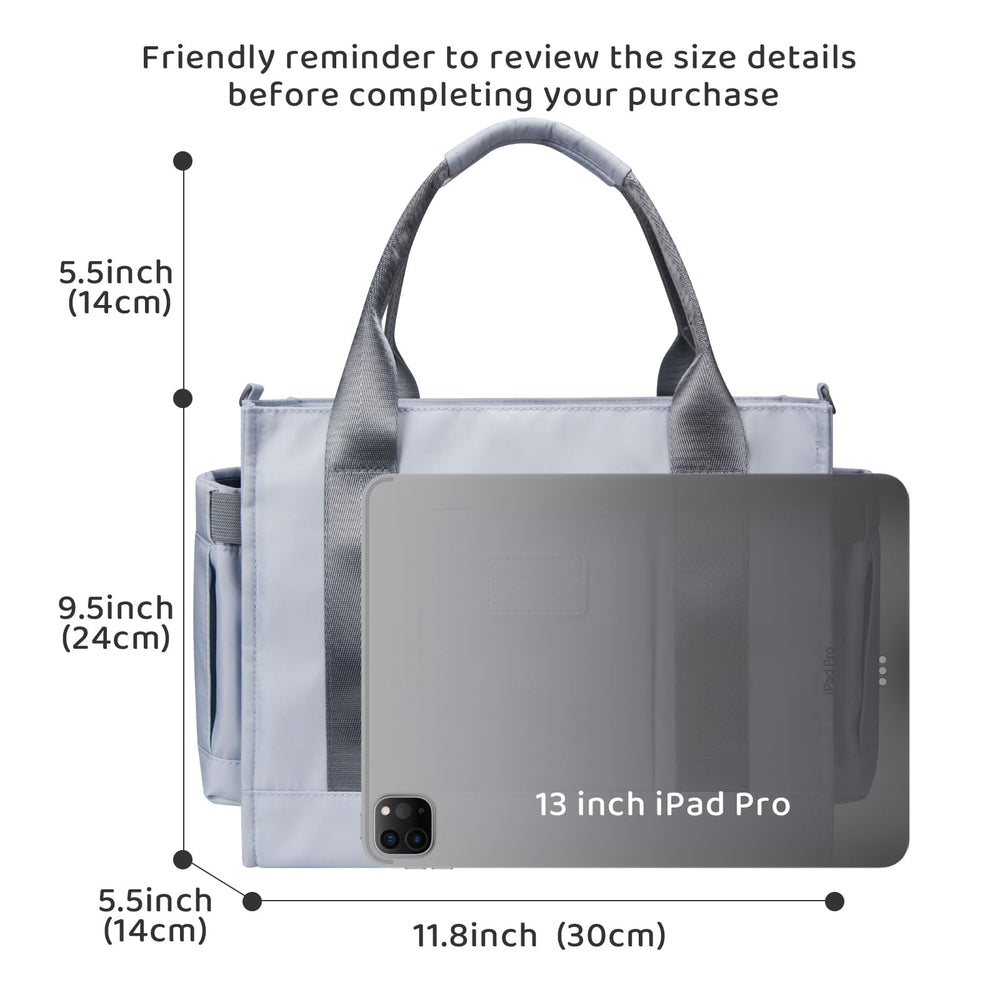 PHEBEN diaper tote internal pockets organize phones and keys for quick access